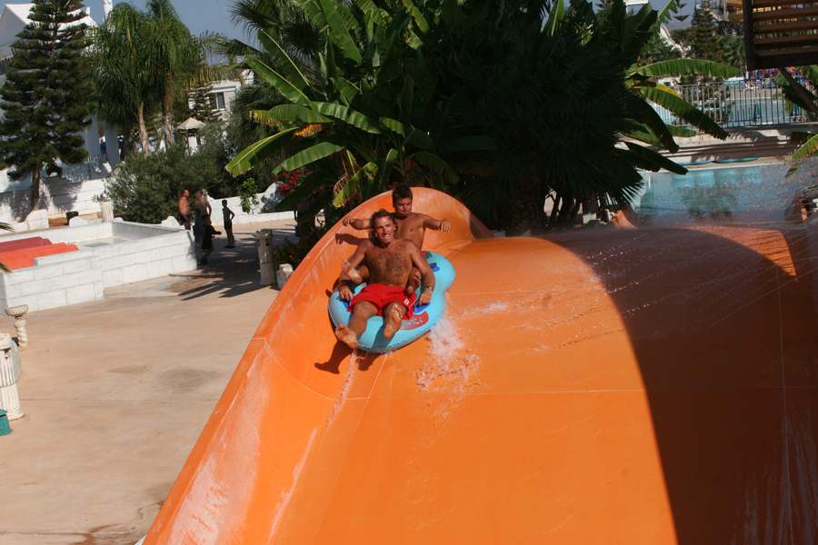 The Fall of Icarus - water slide at WaterWorld Themed Waterpark