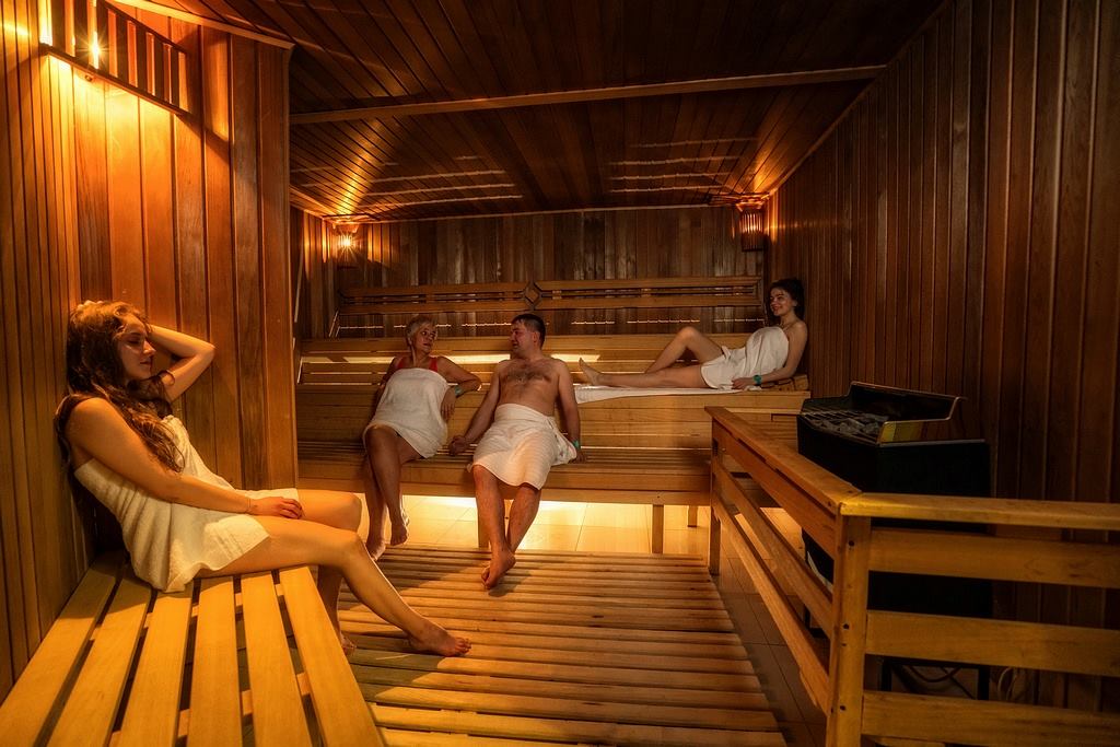 Finnish Sauna - wellness area at Termy Zakopiańskie 