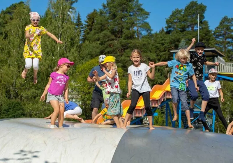 Bouncy Spot - activity zone at Puuhamaa