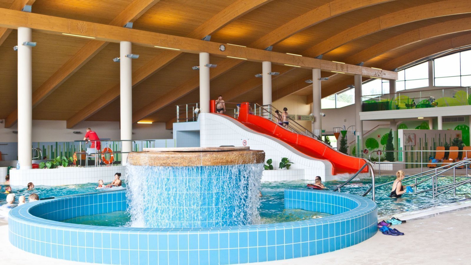 Water Rounda Bout - swimming pool at Terma Białka 