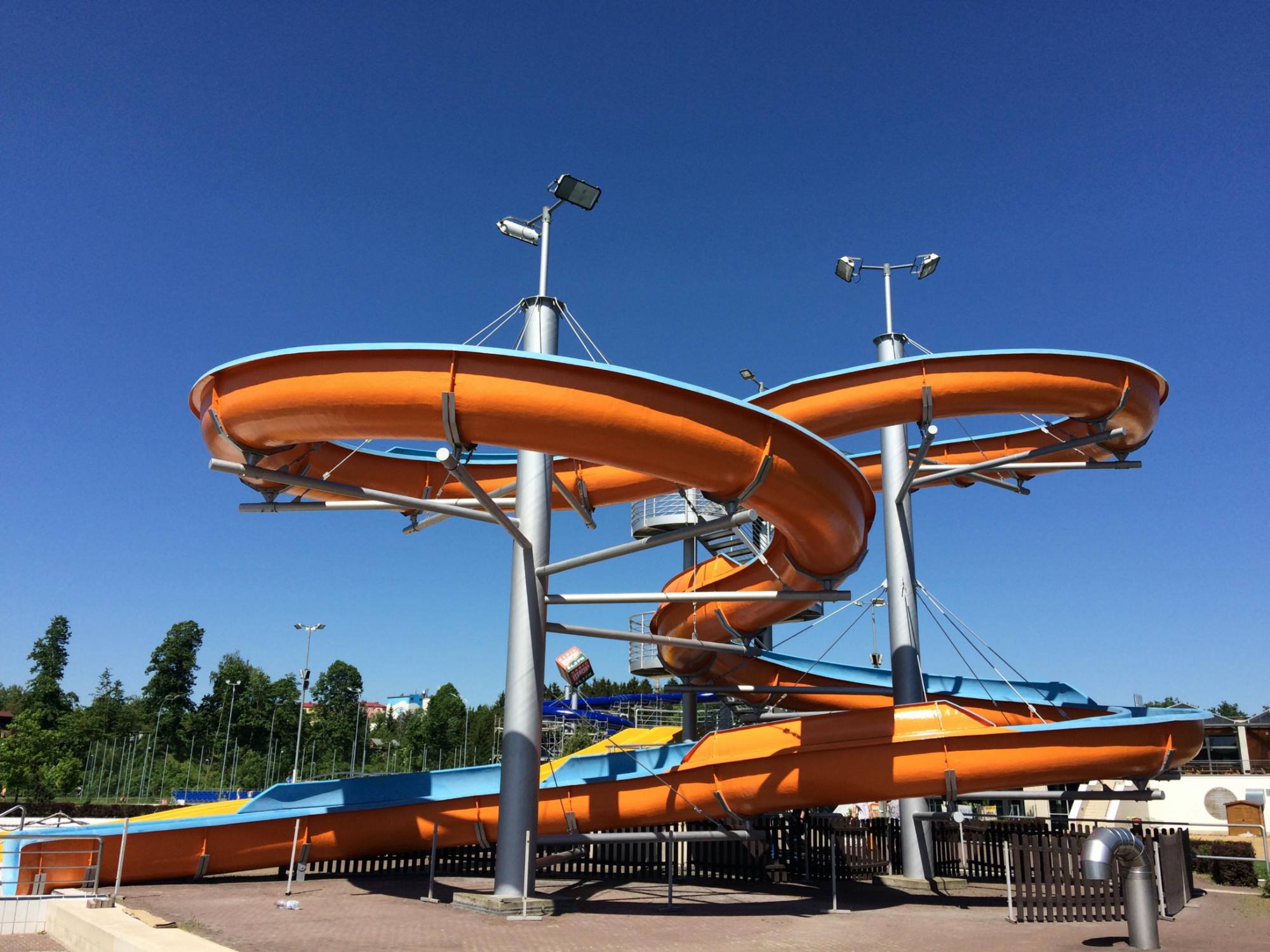 Long Water Slide - water slide at Vodní Ráj