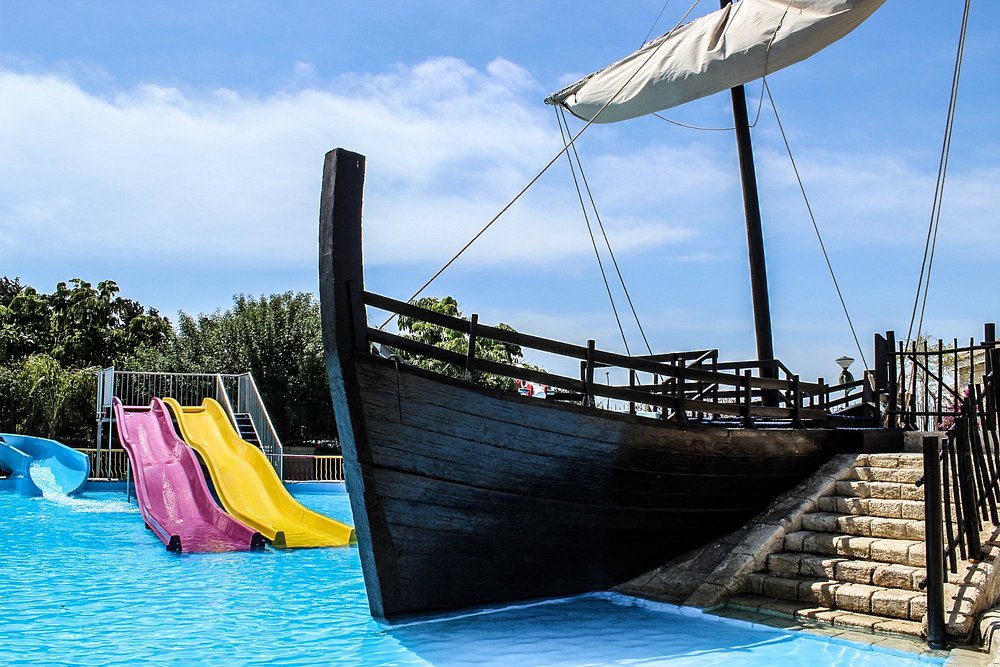Pirate Ship - water slide at Paphos Aphrodite Waterpark