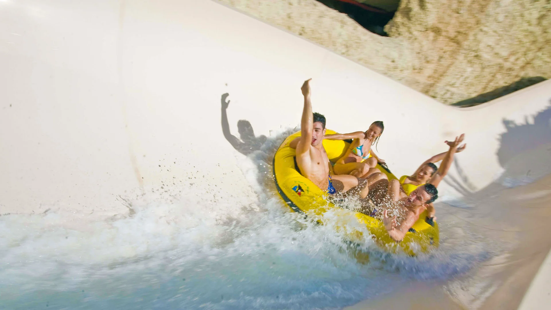 Mekong Rapids - water slide at Siam Park