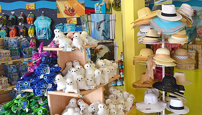 Gift shop - store at Aqualand Maspalomas