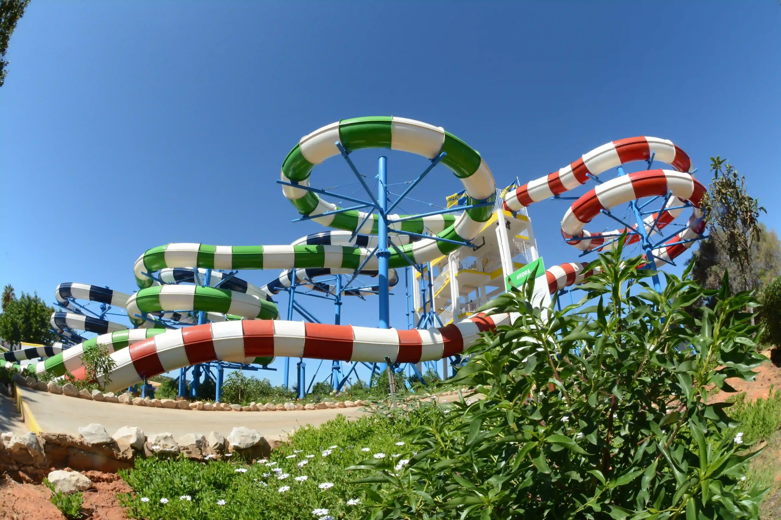 Hydra - water slide at Aqualand Algarve