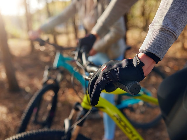 Mountain biking - service area at Center Parcs Park De Haan