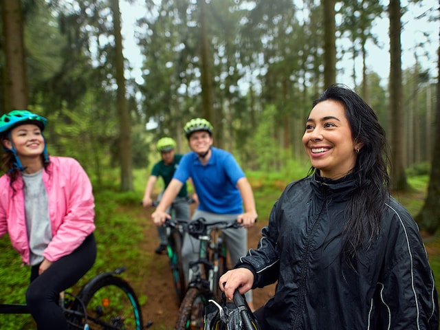 Cycle Service - service area at Center Parcs Les bois francs: Mountainbiking