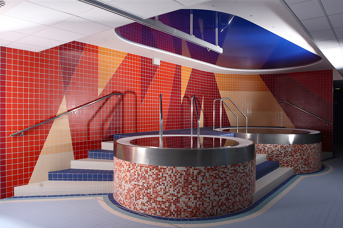 Whirlpools - swimming pool at Aquapark Olomouc