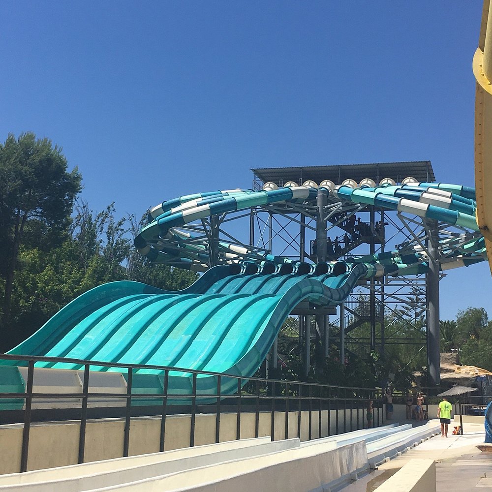 Speed ​​Racer - water slide at Aqualand Torremolinos