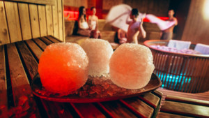 Sauna show - activity zone at AquaCity Poprad