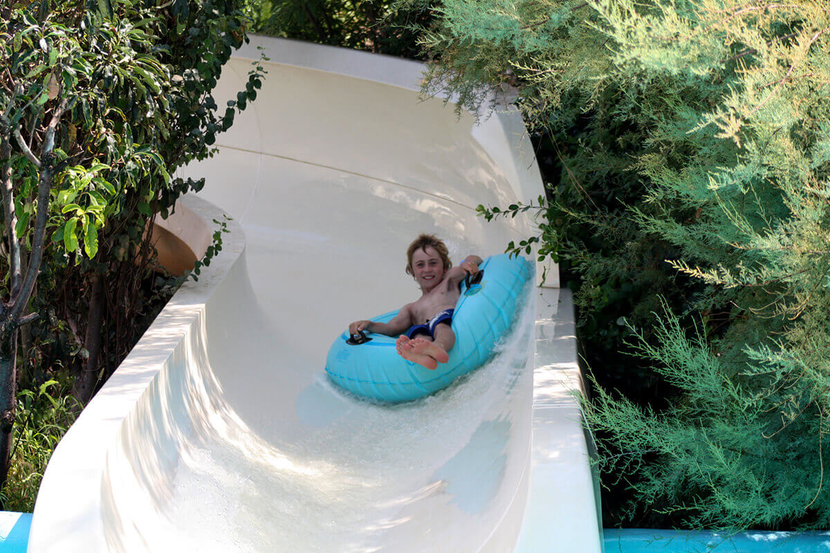 Giant Slide - water slide at Aqua Creta Limnoupolis