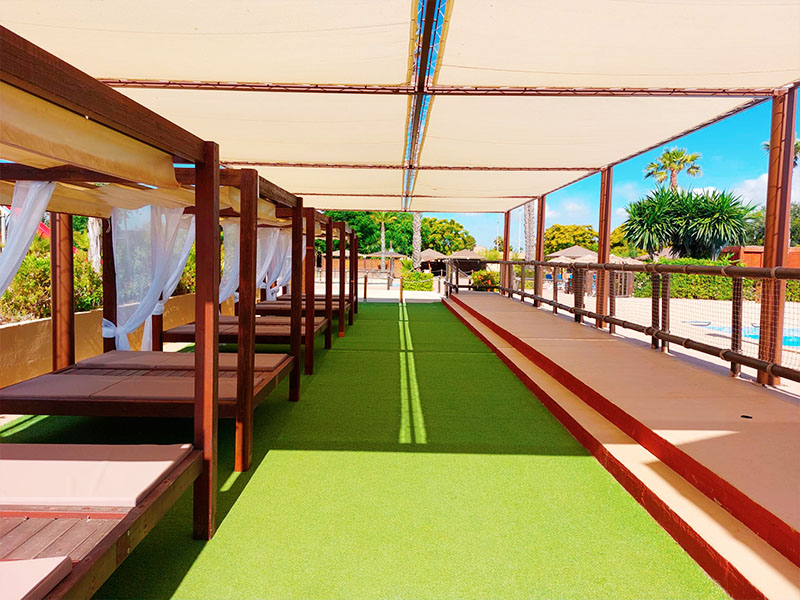 VIP Experience - service area at Aquopolis Torrevieja