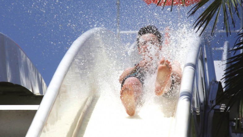 Kamikaze - water slide at Aquafan Riccione