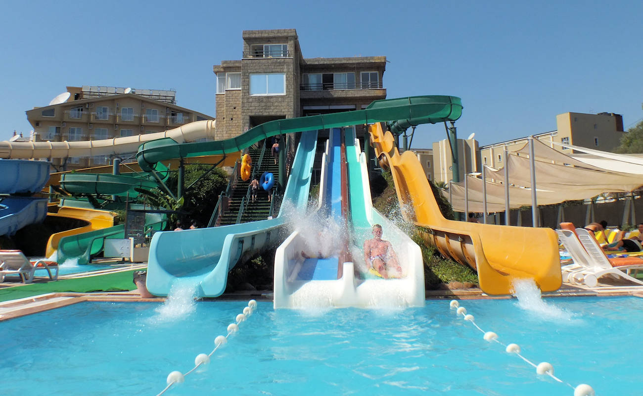 Rainbow Slide - water slide at Atlantis Marmaris Water Park
