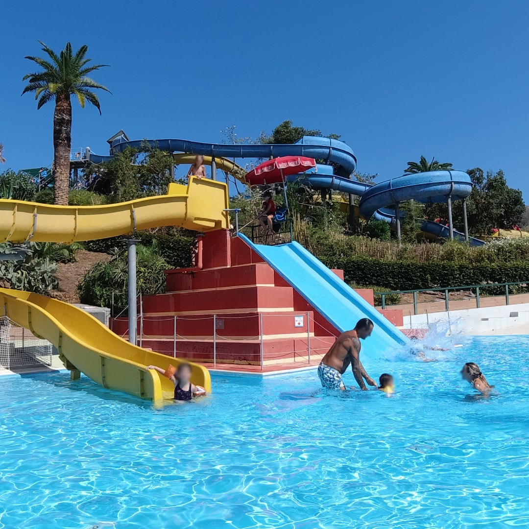 Kids Area - water slide at Le Caravelle Water Park