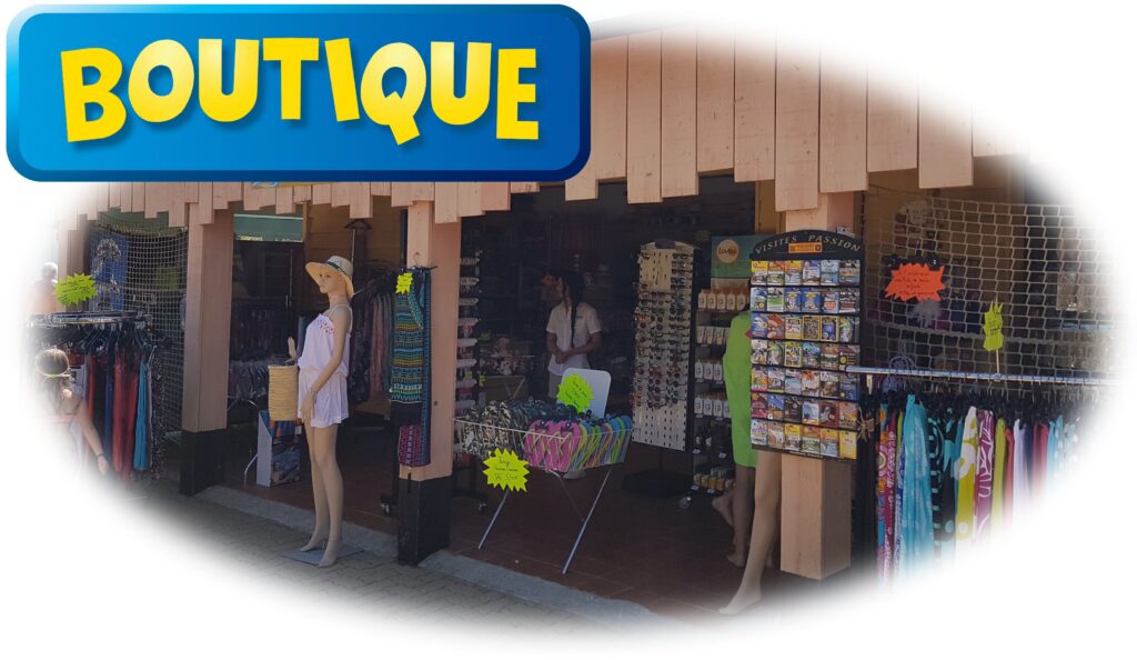 Shop - store at Aqualand Saint-Cyprien 