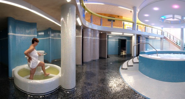 Kneipp Bath - wellness area at Aquacentrum Pardubice 