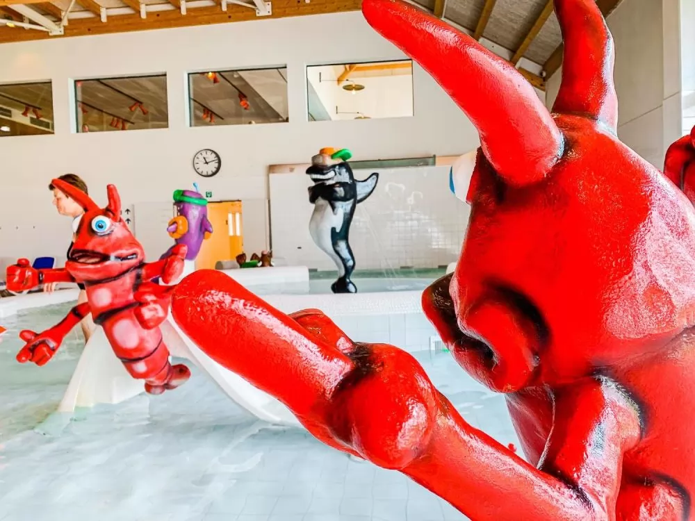 Toddlers Water Playground - activity zone at Duinenwater Knokke-Heist