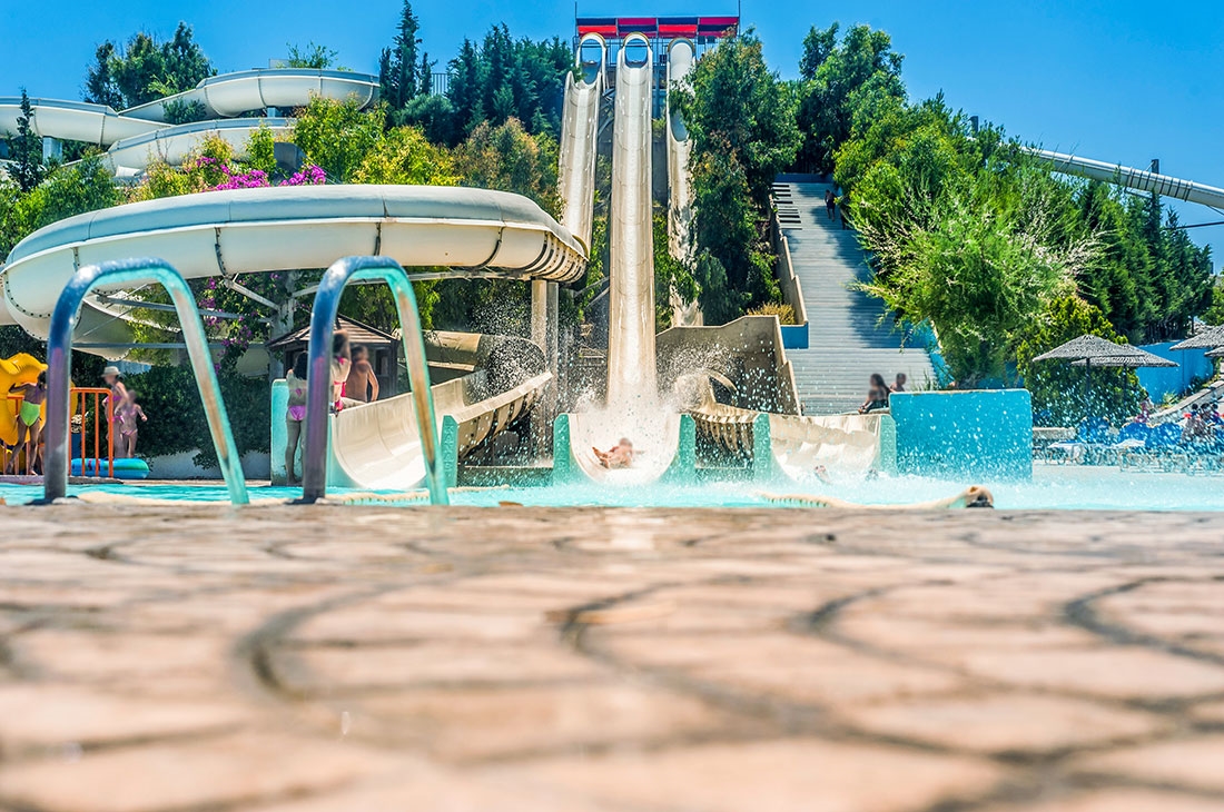 Turbo Slide - water slide at Waterpark Faliraki Rhodes