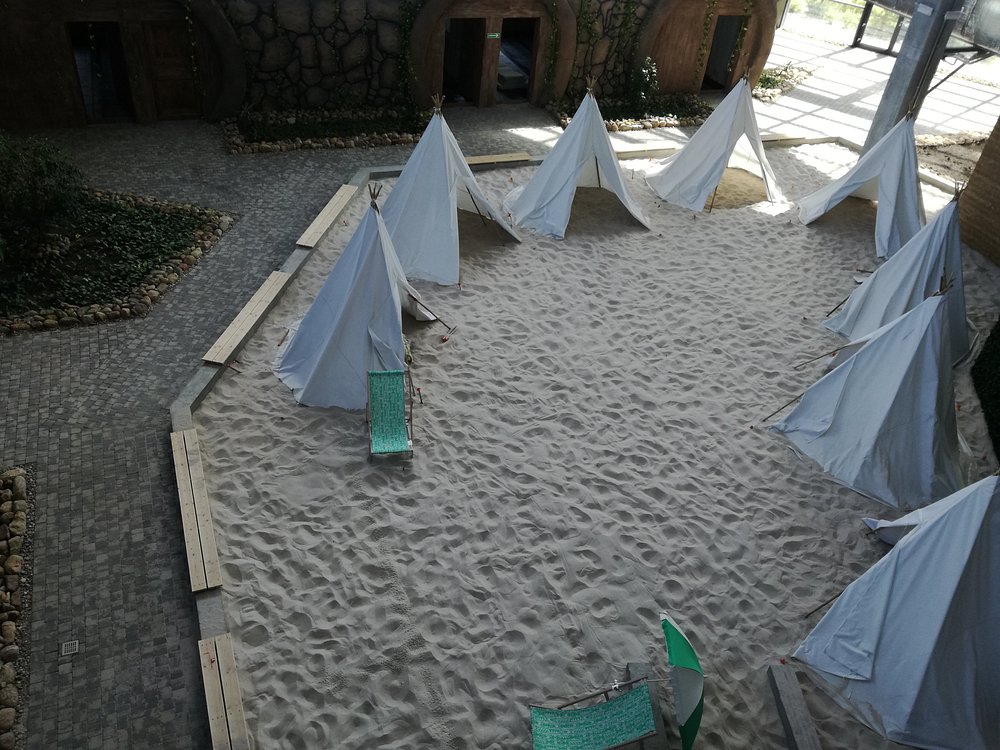 Green Village - service area at Aquapark Reda