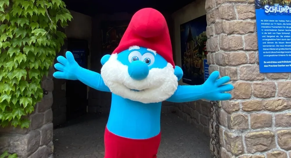 The Smurfs" Shop - store at Holiday Park Germany