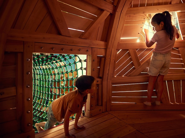 Baluba Play World - activity zone at Center Parcs Park De Haan