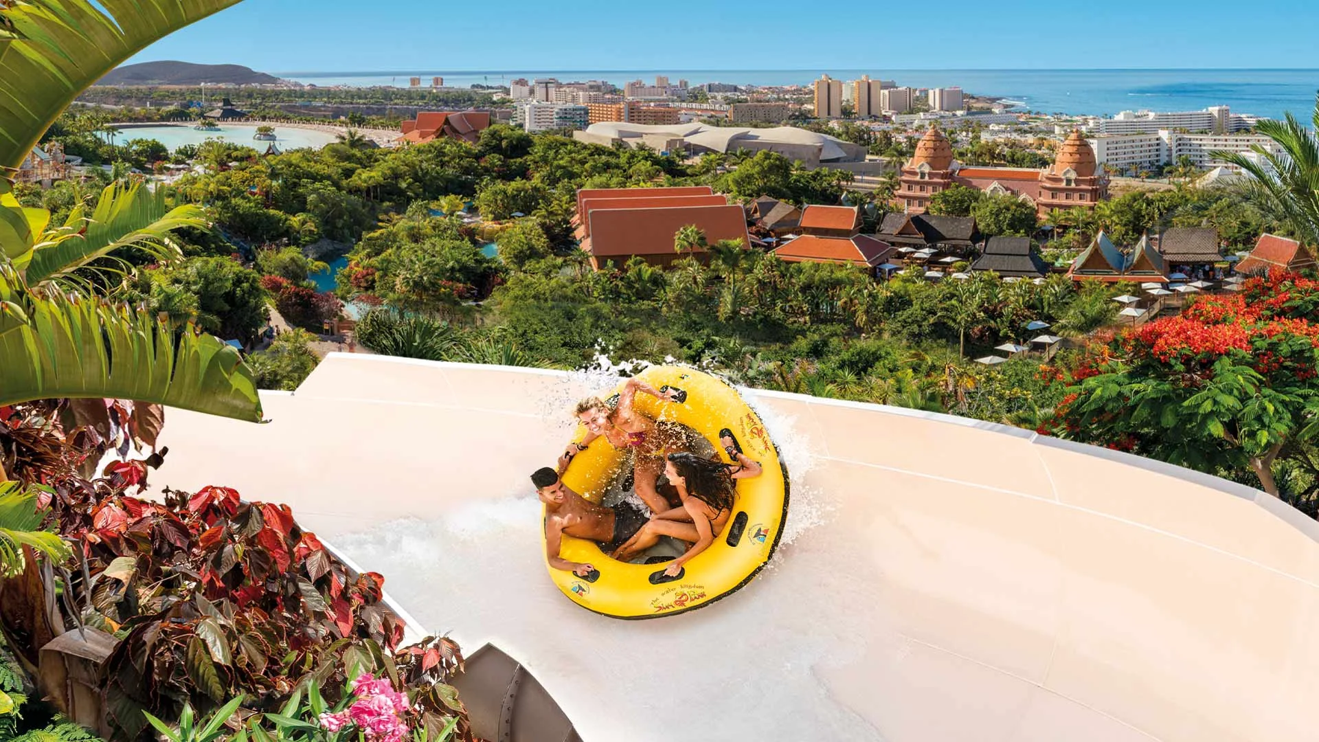 Patong Rapids - water slide at Siam Park