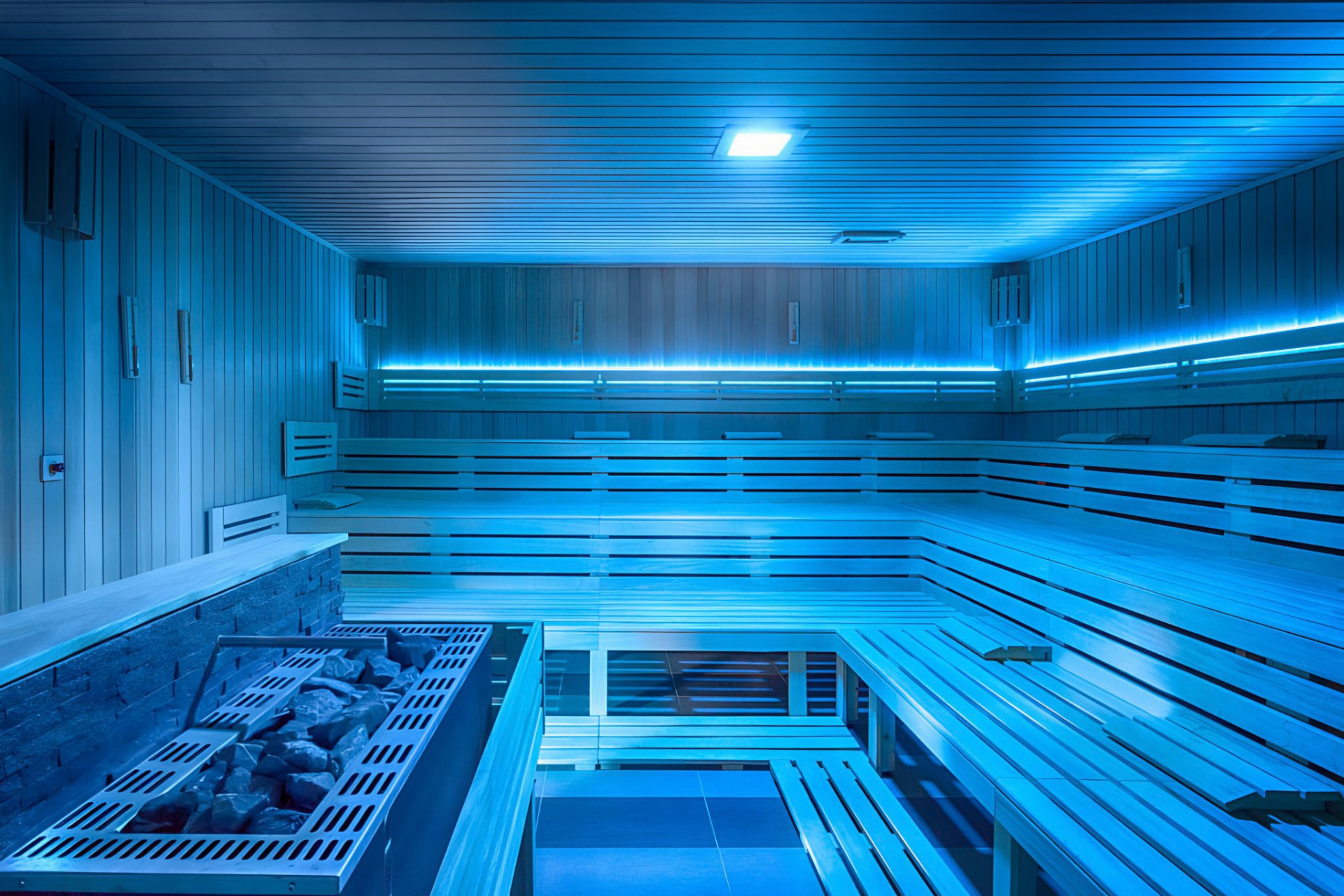 Sauna - wellness area at Aquapark Olomouc