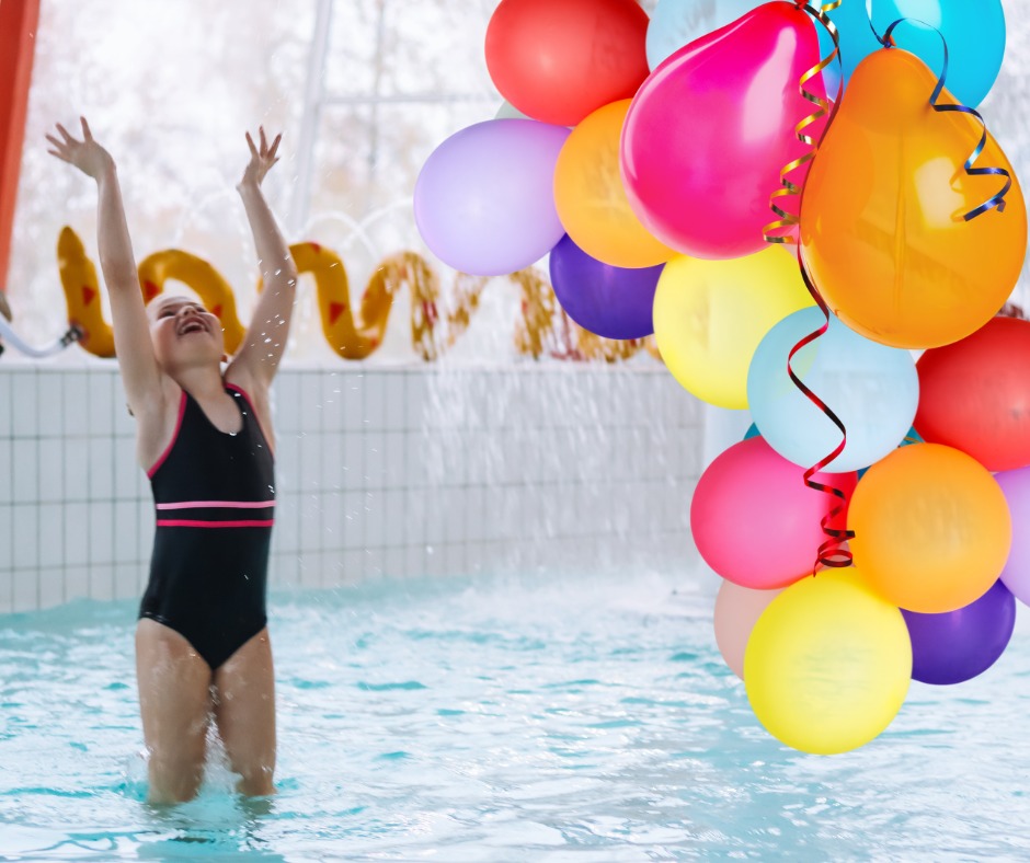 Birthday party - service area at Tropiclandia