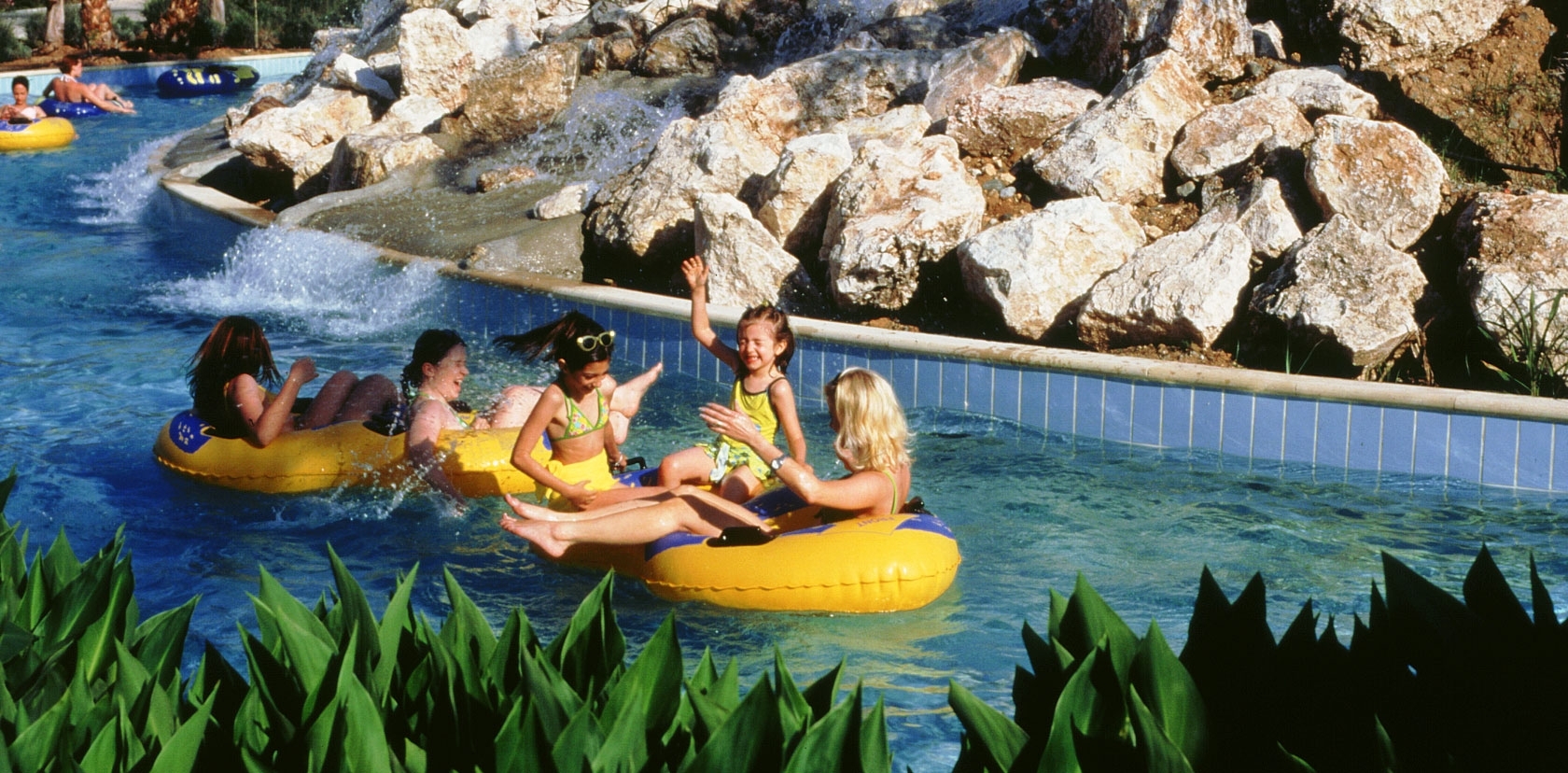 Lazy River - water slide at Fasouri Watermania