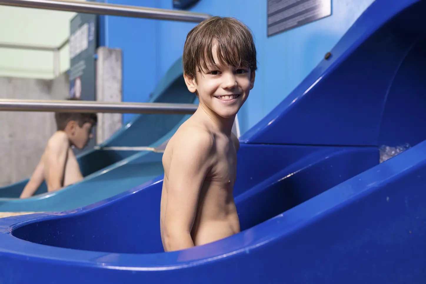 Twister - water slide at Splash & Spa Tamaro