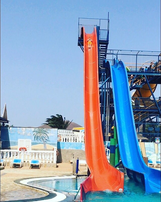 Stuka  - water slide at Aquapark Costa Teguise