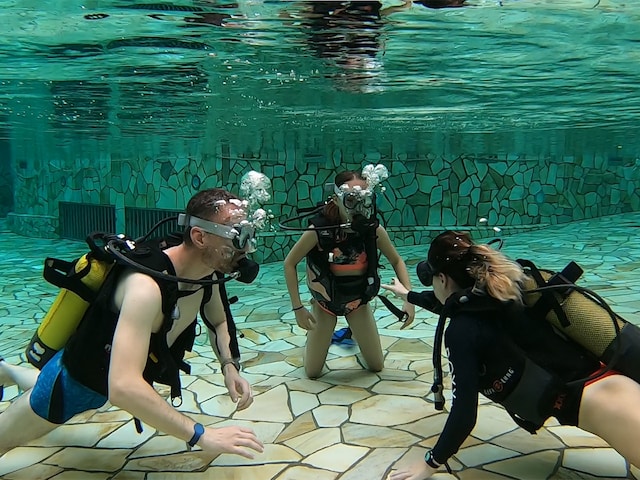 Diving - service area at Center Parcs De Kempervennen: Introduction to Diving for Kids