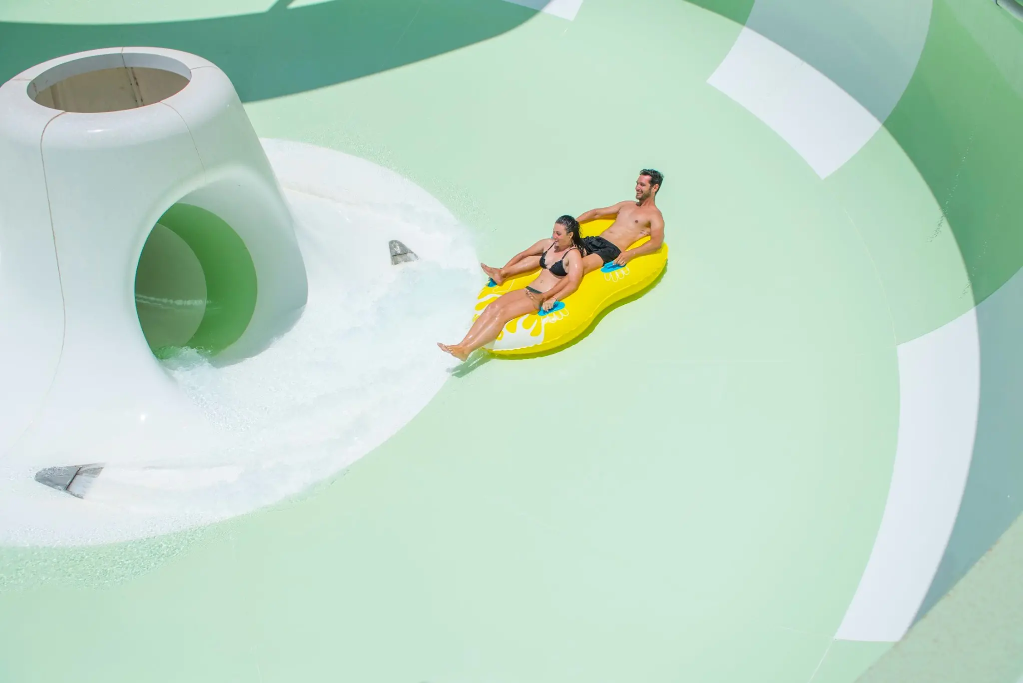 Ciclones - water slide at Aqualand Costa Adeje
