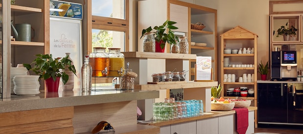 Les Délices de la Ferme - restaurant (bistro) at Center Parcs Villages Nature Paris