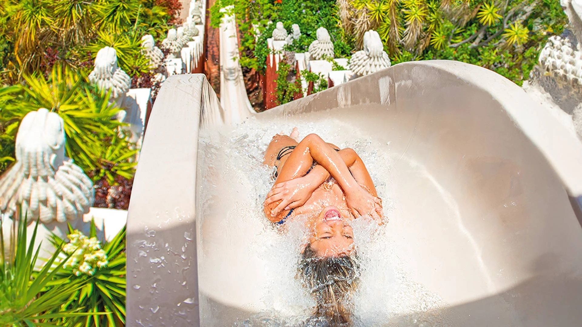 Tower of Power - water slide at Siam Park