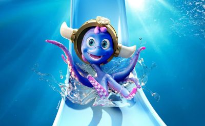 Snorri Slide Badge - activity zone at Rulantica