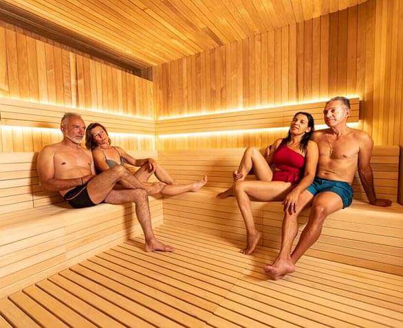 Sauna - wellness area at Aquashow Park