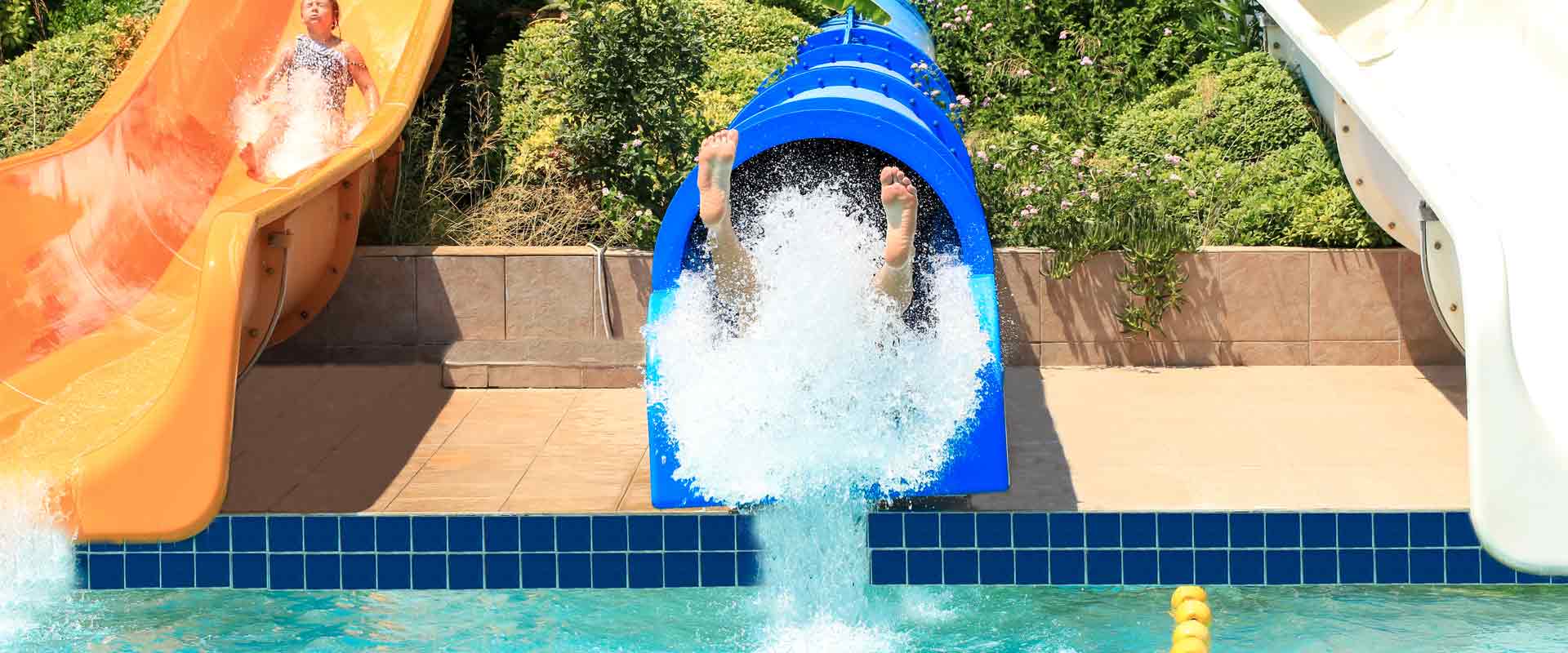Tunnel Free Fall - water slide at Aqua Dream Waterpark