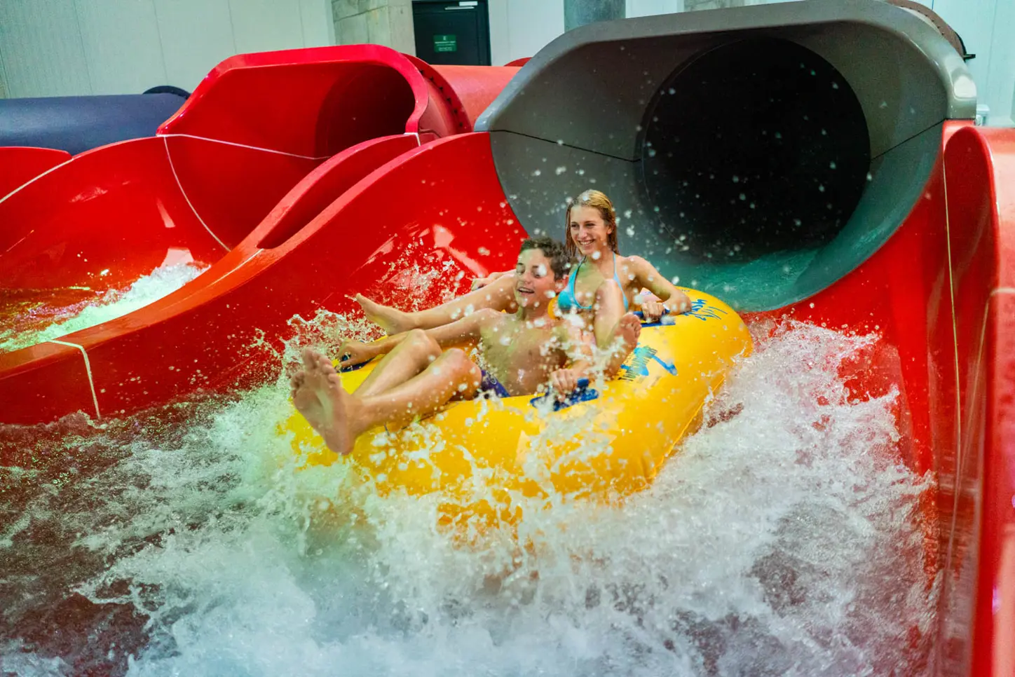 Wash Machine - water slide at Splash & Spa Tamaro