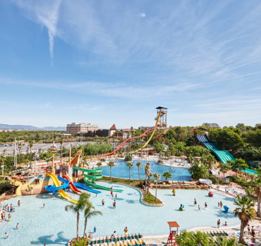Ciclon Tropical - water slide at PortAventura Caribe Aquatic Park