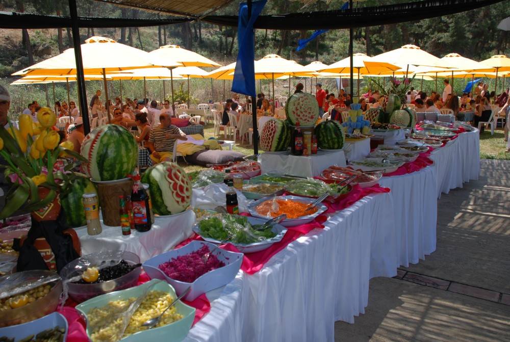 Corporate Picnic Service - service area at Aqua Fantasy Aquapark