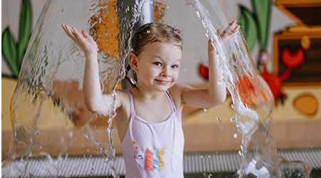 Children"s Paddling Pool - swimming pool at Aquapark Olešná