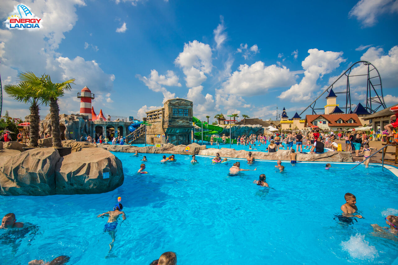 Big Milk Pools - swimming pool at Energylandia Water Park Zone
