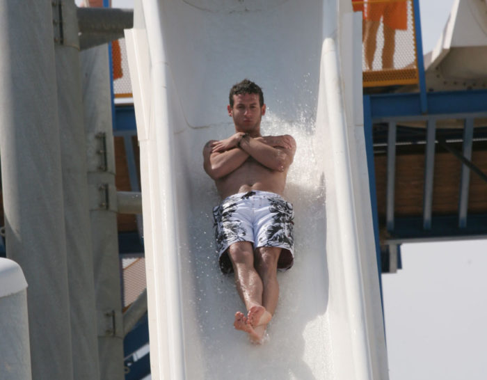 Kamikaze - water slide at Aqua Natura Benidorm