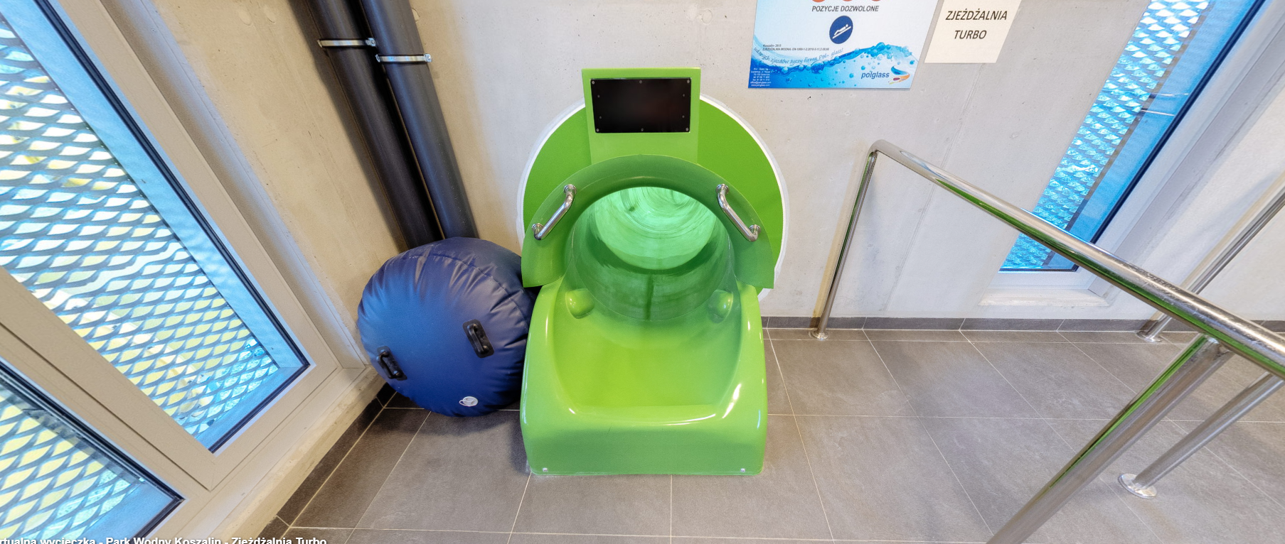 Turbo - water slide at Aquapark Koszalin