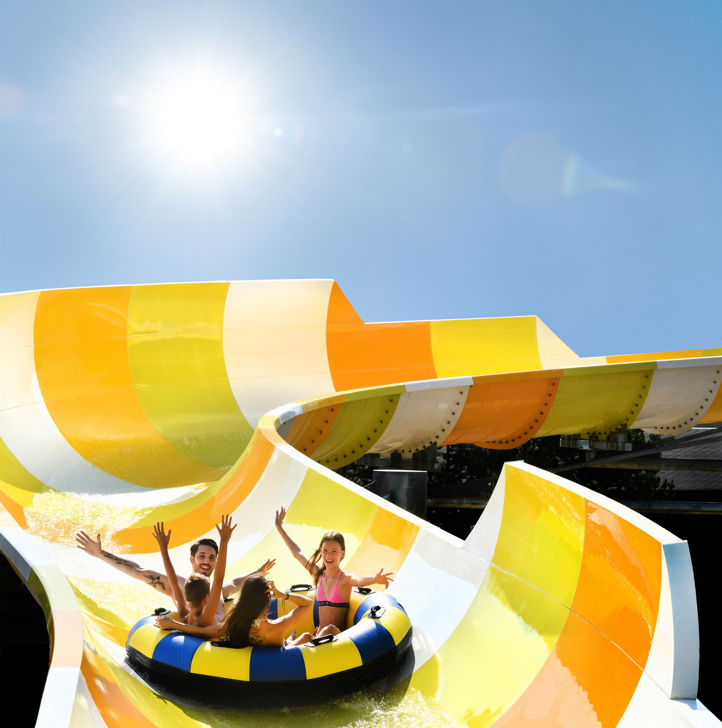 4Family - water slide at Tatralandia