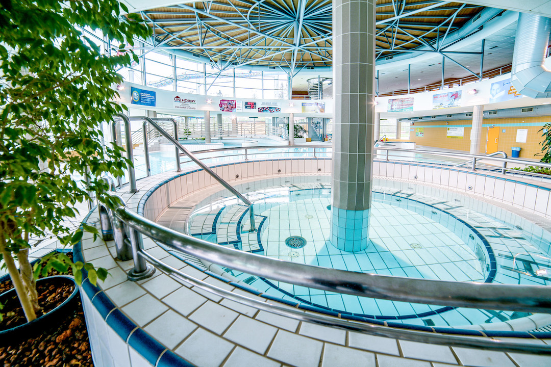 Whirlpool - swimming pool at Vodní Ráj