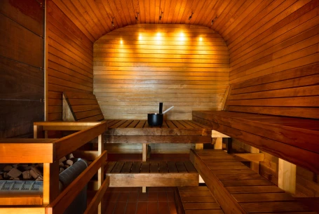 Steam Saunas - wellness area at Aura Keskus