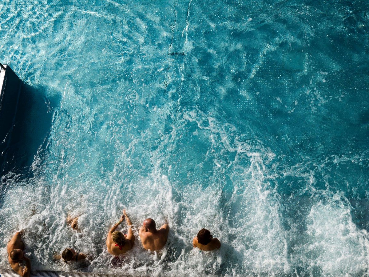 Groups - service area at Terma Białka 